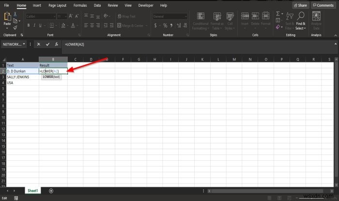Cách dùng hàm Lower và Upper trong Excel để thay đổi chữ hoa/thường văn bản