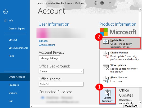 Khắc phục lỗi thiếu nội dung (Body of Emails or Text is missing) trong Outlook