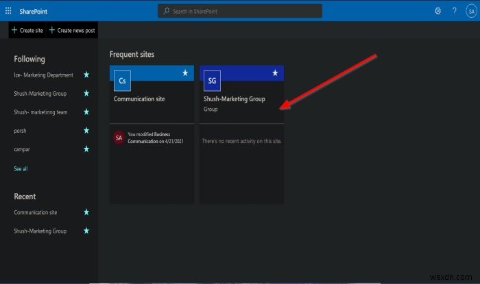 Cách tạo Trang cho trang SharePoint của bạn