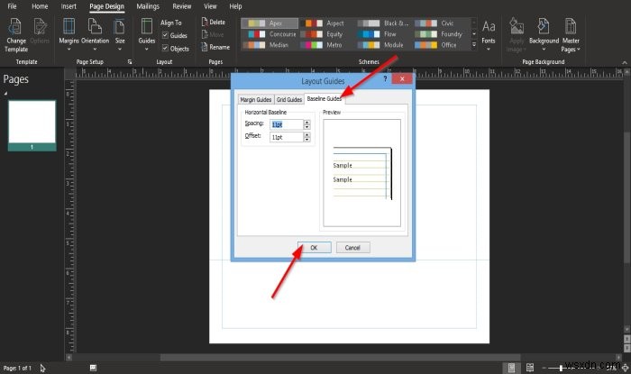 Hướng dẫn Layout Guides (Hướng dẫn bố cục) trong Publisher và cách sử dụng