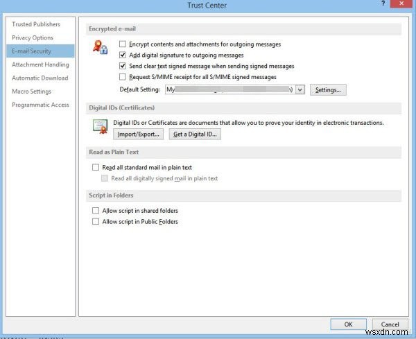 Cách thêm Chữ ký số (Digital Signature) vào Outlook