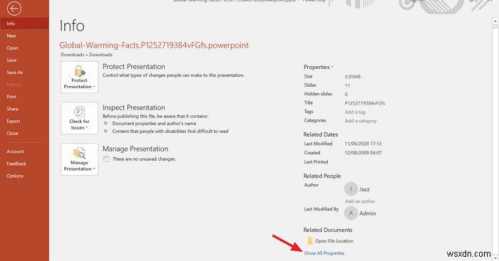 Cách xem số từ (Word Count) trong Word và PowerPoint