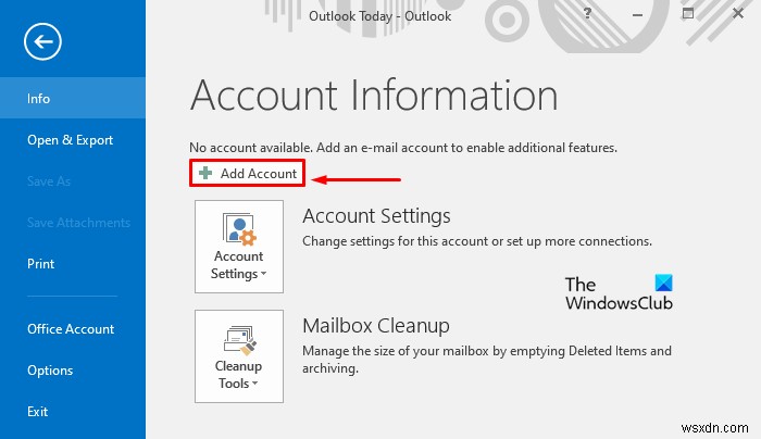 Lỗi đồng bộ cấu trúc thư mục, Error 80041004 trong Outlook