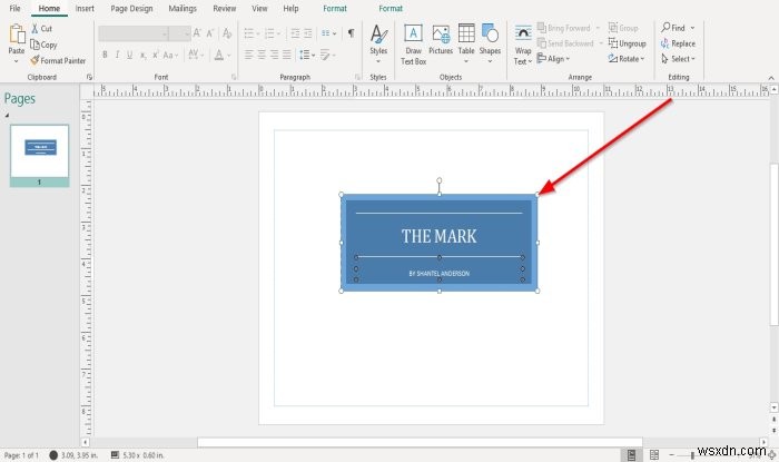 Cách sử dụng tính năng Khối xây dựng (Building Blocks) trong Microsoft Publisher