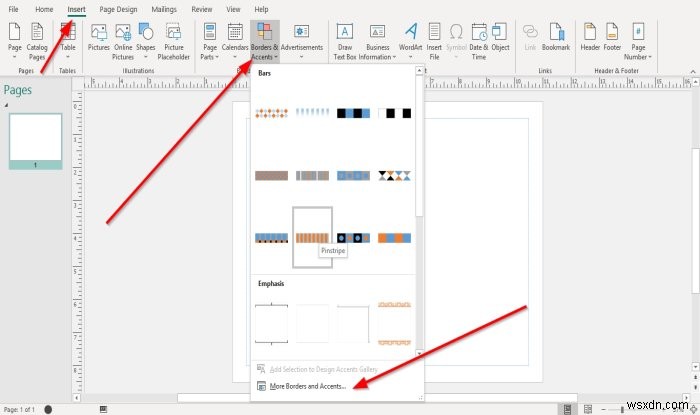 Cách sử dụng tính năng Khối xây dựng (Building Blocks) trong Microsoft Publisher