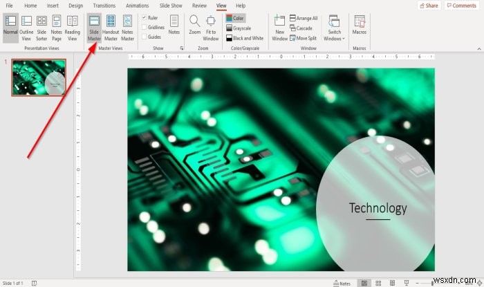 Cách thay đổi kích thước và định hướng Slide trong PowerPoint