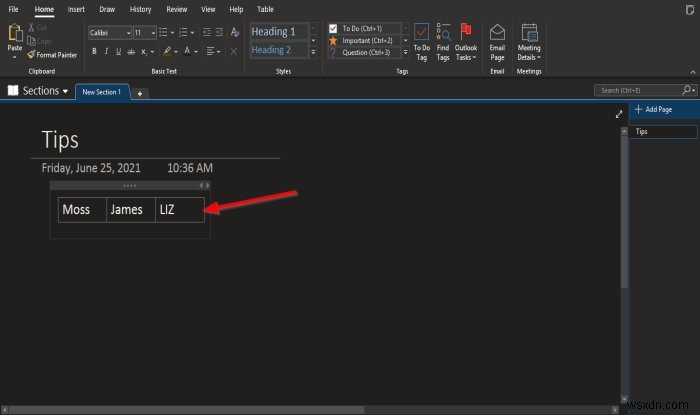 Các hướng dẫn OneNote cơ bản cho người mới bắt đầu