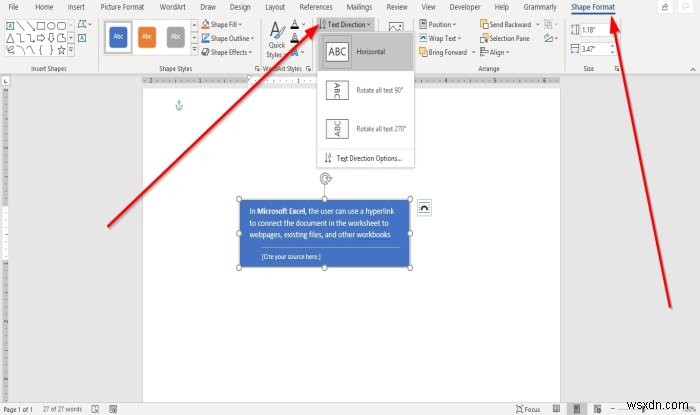 Cách Thêm, Sao chép, Xóa, Áp dụng và Thao tác Hộp văn bản (Text Boxes) trong Microsoft Word
