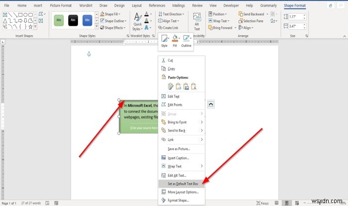 Cách Thêm, Sao chép, Xóa, Áp dụng và Thao tác Hộp văn bản (Text Boxes) trong Microsoft Word