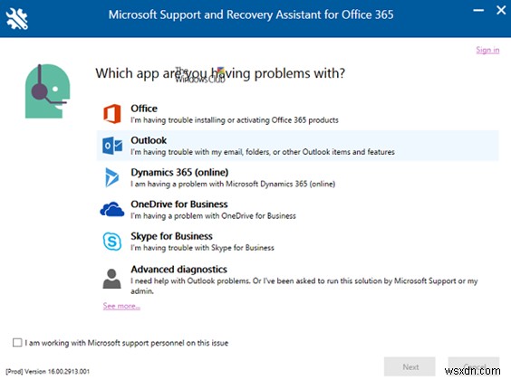 Công cụ khắc phục sự cố kích hoạt Microsoft Office cho Office 2021 & Office 365