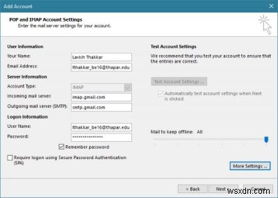 Cách thêm tài khoản Email Google Workspace (G Suite) vào Outlook