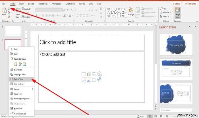 Cách thêm và xóa Slide Layout trong PowerPoint