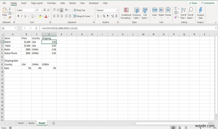 Cách tạo siêu liên kết (Hyperlink) cho tệp hiện có trong Excel