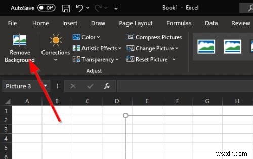 Cách xóa nền hình ảnh trong Microsoft Excel