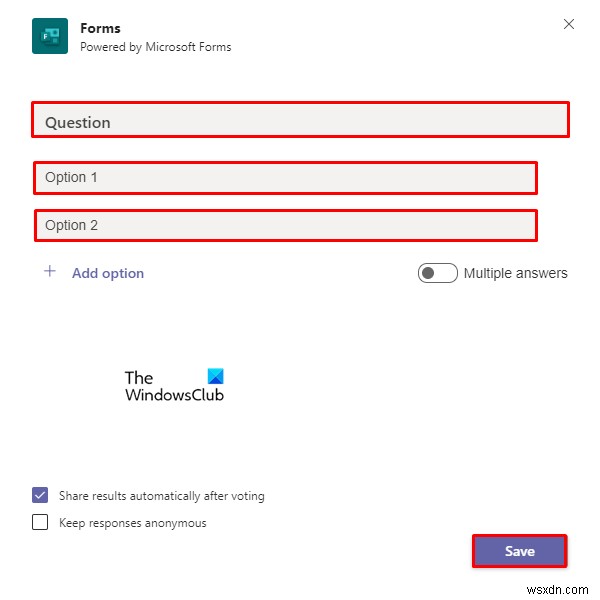 Cách tạo cuộc thăm dò (Poll) trong Microsoft Teams