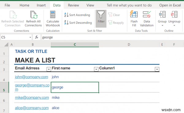 Các mẹo tiết kiệm thời gian trong Microsoft Excel để làm việc nhanh hơn