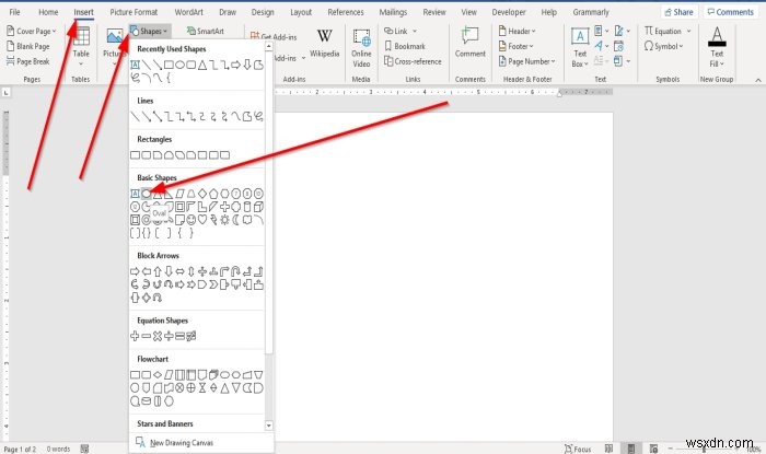 Cách chèn hình ảnh vào hình dạng (Shape) trong Microsoft Word