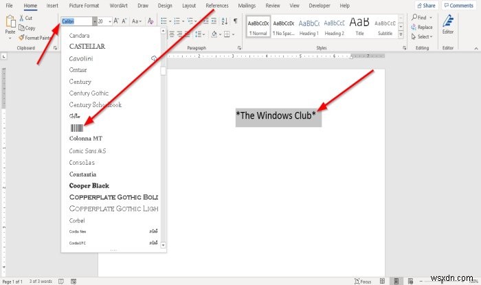 Cách tạo mã vạch (Barcode) trong Microsoft Word
