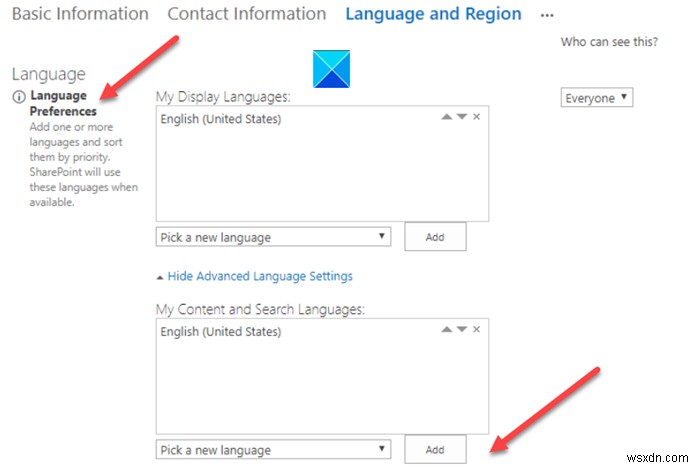 Tìm kiếm SharePoint không trả về kết quả từ ngôn ngữ khác