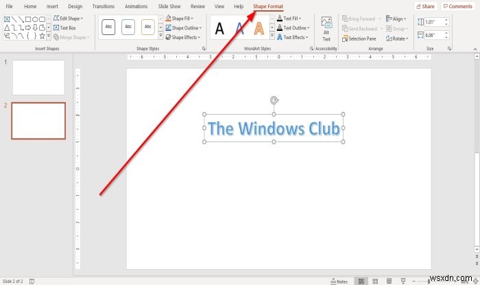 Cách chèn ảnh vào bên trong văn bản trong Microsoft PowerPoint