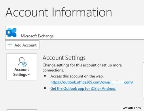 Khắc phục lỗi Outlook Send/Receive 0x8004102A