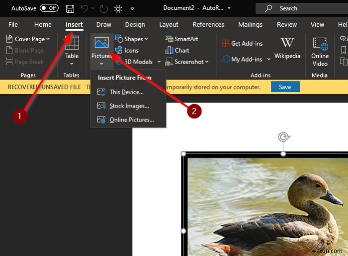 Cách thêm khung viền màu quanh ảnh trong Microsoft Word