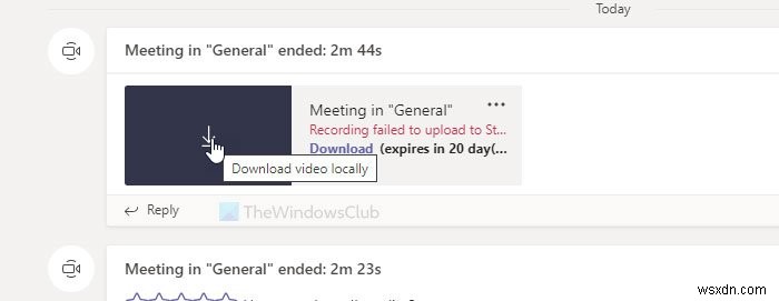 Cách ghi âm cuộc họp Microsoft Teams trên Windows 10 và điện thoại Android
