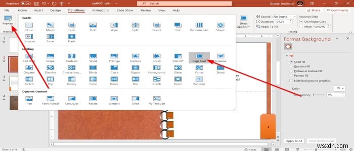 Cách tạo cuốn sách (Book) trong PowerPoint