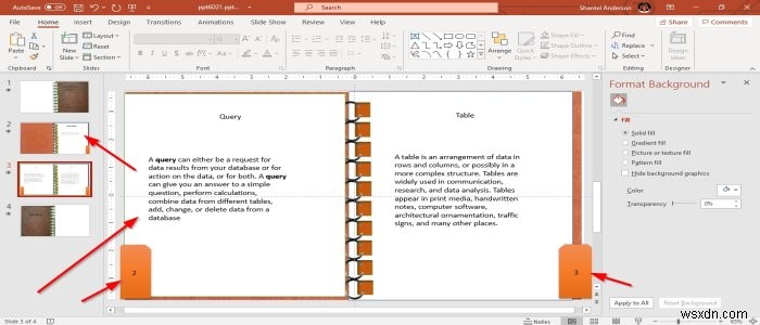 Cách tạo cuốn sách (Book) trong PowerPoint