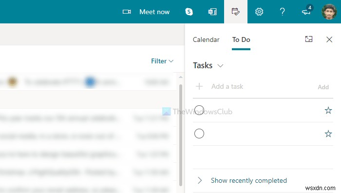 Cách thêm ghi chú (Notes) và tạo nhiệm vụ (Tasks) trong Outlook.com