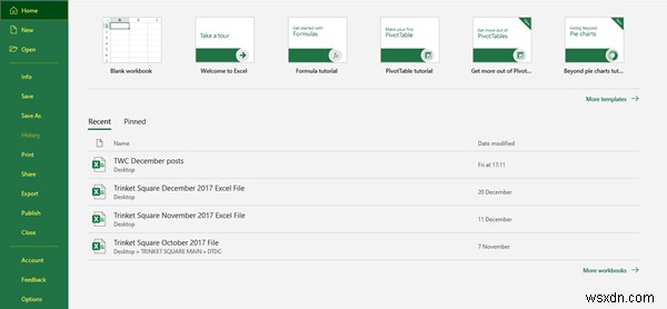 Hướng dẫn Microsoft Excel cho người mới bắt đầu