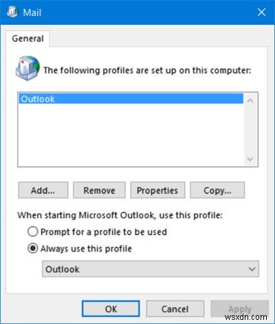 Kết nối lại Outlook với Outlook.com để truy cập email không gián đoạn