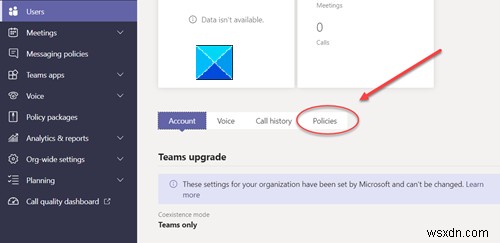 Lịch Microsoft Teams bị thiếu hoặc không hiển thị