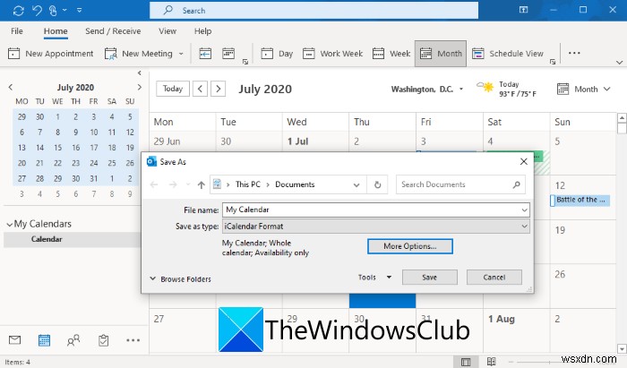Cách tạo và thêm ngày lễ vào Lịch Outlook