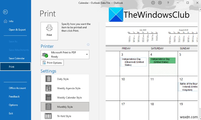 Cách tạo và thêm ngày lễ vào Lịch Outlook