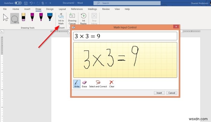 Cách vẽ trong Microsoft Word bằng công cụ tab Vẽ (Draw Tab)