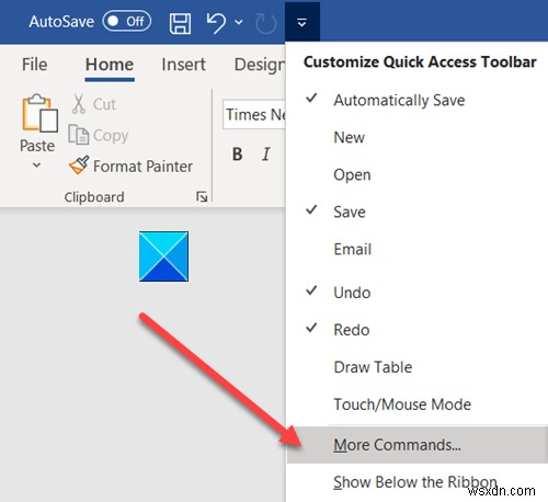 Cách chèn Danh bạ Outlook vào Word