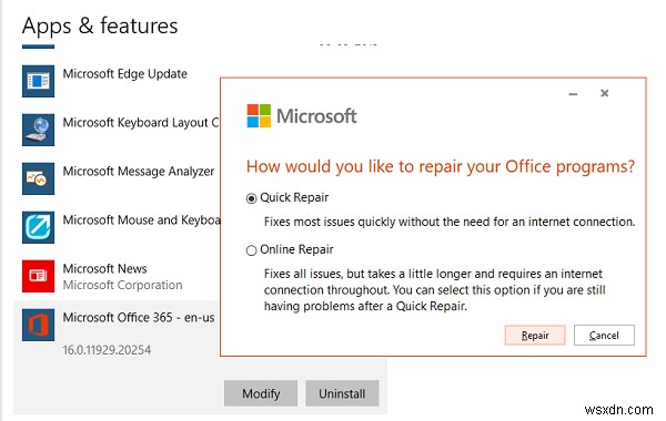 Khắc phục lỗi không mở được hyperlink trong email Outlook trên Windows 11/10