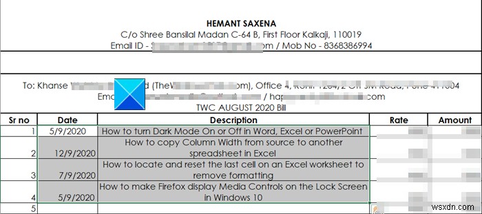 Khắc phục nút Merge and Center bị ẩn, mờ hoặc không hoạt động trong Excel