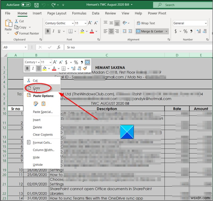 Cách sao chép độ rộng cột từ sheet nguồn sang sheet khác trong Excel