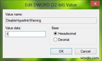Cách bật/tắt cảnh báo hyperlink đáng ngờ trong các chương trình Office