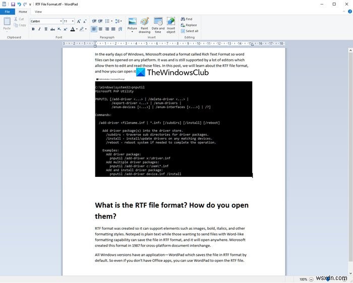 Định dạng file RTF là gì? Cách mở file RTF?