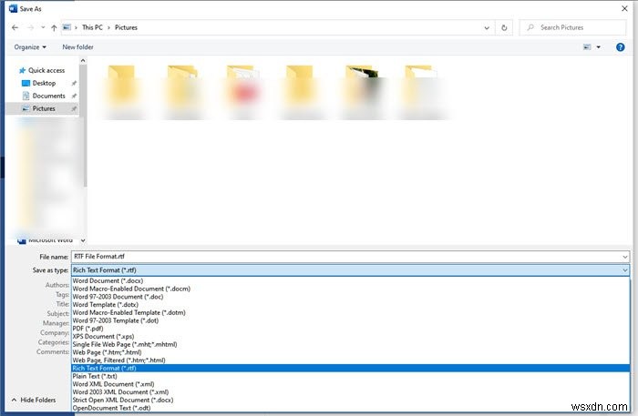 Định dạng file RTF là gì? Cách mở file RTF?