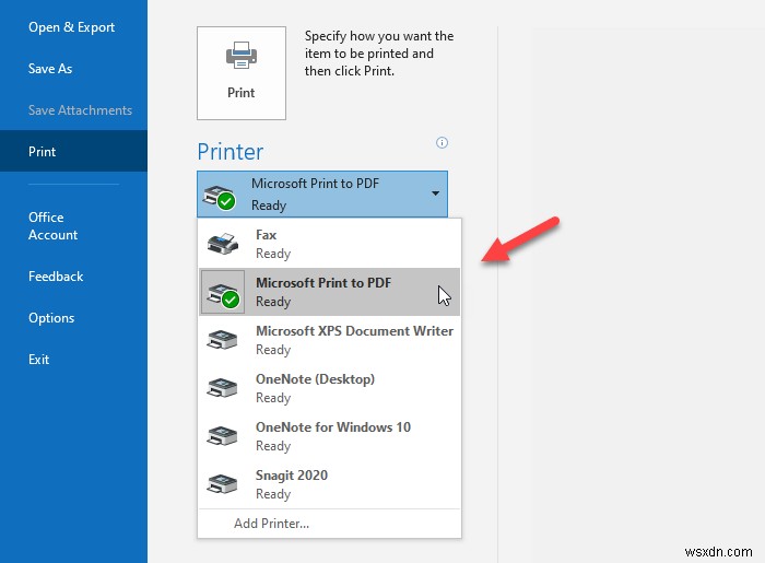 Cách lưu Email thành PDF trong Gmail và Outlook