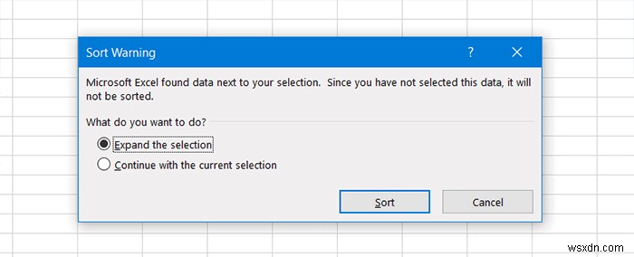 Cách sắp xếp dữ liệu theo ngày trong Excel