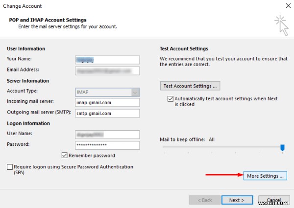 Cách khắc phục lỗi Outlook 0x800CCC0E trên Windows 11/10