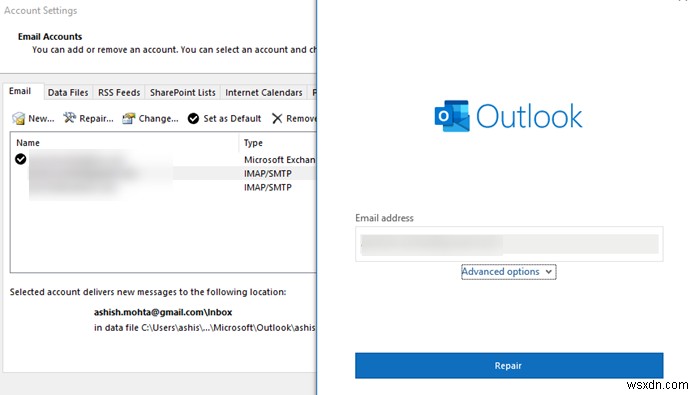 Outlook không gửi email trong Windows, có hoặc không có tệp đính kèm