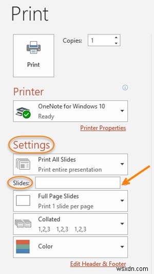 Cách in bài thuyết trình PowerPoint – Slide, Ghi chú, & Handouts
