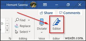 Cách sử dụng Microsoft Editor để kiểm tra ngữ pháp và sửa lỗi trong tài liệu