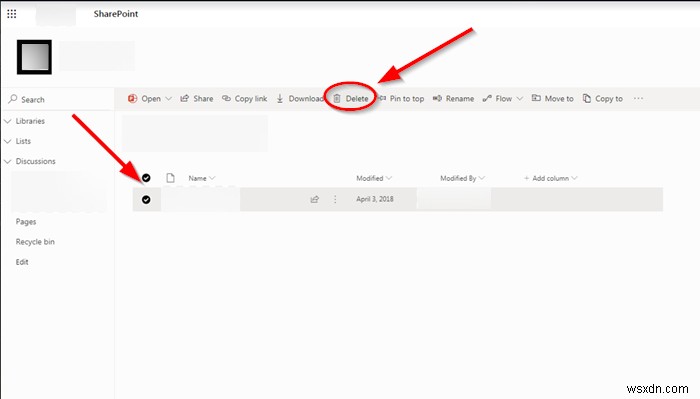 Cách xem, xóa hoặc quản lý Cảnh báo (Alerts) trong SharePoint